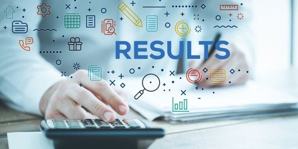 Showing results