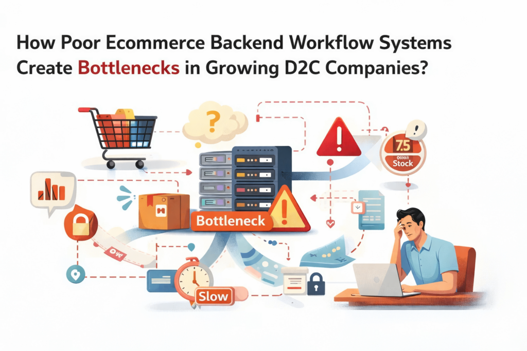ecommerce backend workflow systems